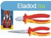 Knipex fogkszlet kombinlt, oldalcsp, csrs 1000V piros