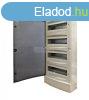 Schrack lakseloszt falon kvli 48 modul IP40 tltsz ajt