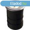 Jrdba sllyeszthet lmpatest - inox, GU10, kerek
