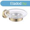 Welland Topaz fali szappantart - arany / veg (96305A-BG)