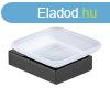 Welland Emerald fali szappantart - fekete / tejveg (94605-