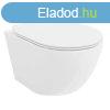 Welland Primo Rimless fali WC cssze + soft-close slim WC l