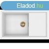 ELLECI Mosogattlca Sintesi 410 K96 White arany tartozkokk