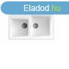 NODOR Mosogattlca NorGranite 86.50 2B WH fehr