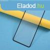 Huawei P40 Kpernyvd veg Tempered Glass Full Size Fekete