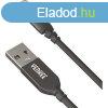Yenkee YCU 611 BK adatkbel lightning