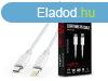 Maxlife USB Type-C - Lightning adat- s tltkbel 1 m-es ve