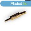  JACK dug Mono 3,5 mm Fm kivitel trsgtlval aranyozott