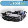 HQ Mikrofon kbel 6,3 mm-es mono jack dug - Speakon dug, h