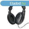 Hama fejhallgat Shell TV sztere 6m kbel fekete-ezst (184