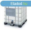 1000 L-es IBC tartly manyag raklapon 225-80 mm