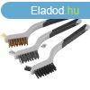 EXTOL PREMIUM drtkefe klt., 3 db: nylon-, rz- s rozsdamen