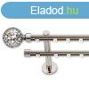 Landhouse 19mm bels csszs dupla fm karnis inox Moon vg