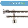 Landhouse 19mm bels csszs dupla fm karnis inox Kubo vg