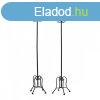 Kabttart Fekete Fm (30 x 180 x 30 cm) MOST 39298 HELYETT 