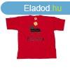 Unisex rvid ujj pl TSHRD001 Piros L MOST 11601 HELYETT 5