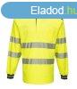 T184 - PW3 Hi-Vis hossz ujj pling - srga / tengerszkk