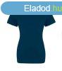 JT100F rvid ujj Ni kereknyak pl Just Ts, Ink Blue-XL