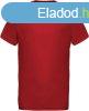PA476 V-nyak frfi rvid ujj sportpl Proact, Red-XS