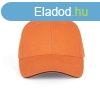 KP011 hat paneles Baseball sapka K-UP, Orange Zest/Dark Grey