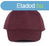 KP116 t paneles pamut baseball sapka K-UP, Burgundy-U