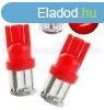 Auts LED izz 10 db SMD LED-del piros, T1010SMD7014P