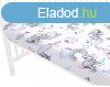 Baby Shop pamut,gumis leped 60*120 cm - szivrvnyos elefn