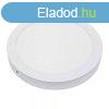 LED spotlmpa, 24W, falra szerelhet, kerek, semleges fehr 