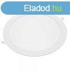 LED panel (modul), 25W, bepthet, kerek, semleges fehr f