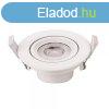 LED spotlmpa,7W, COB,kerek,billenthet, meleg fehr fny, 2