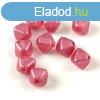 Cseh prselt veg gyngy - Bicone - 6mm - Crystal Pastel Mau