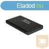 4World HDD 2.5 SATA II, alumnium kls hz, fekete