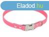 Firedog BioThane nyakrv Clip 25 mm 41 cm pink