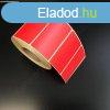 100x60mm THERMO cmke - PIROS (RED032) (1.000 db/40)