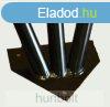 Hrom g galvanizlt s porfestett fali zszltart