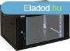 Pulsar RW664 19" 6U 600x450 fali rack szekrny, kszre 
