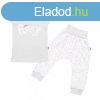 2-rszes pamut egyttes New Baby Happy Flower szrke - 92 (1