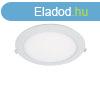 ELMARK sllyesztett kerek LED panel 28W IP40 2700K, 2500lm, 