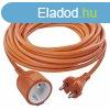 Hosszabbt 20 m / 1 aljzat / narancssrga / PVC / 230 V / 1
