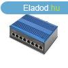 DIGITUS DN-650106 8port 10/100 falra szerelhet ipari switch
