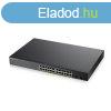 ZyXEL GS1900-24HP v2 24port GbE LAN PoE (170W) smart menedzs
