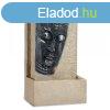???? Buddha Barna Szrke Gyanta (16 x 48 x 26,5 cm) MOST 398