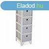 Fikos Szekrny Versa Oxford Fa Csszrfa (30 x 72 x 25 cm) 