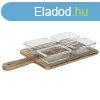 Snack tlca Home ESPRIT Termszetes 350 ml 39,5 x 20 x 5 cm 