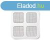 Sznyoghl javtfolt - 10 x 10 cm - szrke - 4 db / csomag