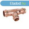 VIEGA 2418 Profipress vrsrz szktett T-idom vzre s ft