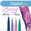 Ecsettoll, kalligrafikus hajlkony hegy, Pentel SES15 Berry
