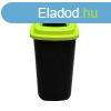 Plafor Sort szelektv hulladkgyjt, szemetes 28L zld/feke