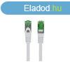 Lanberg PCF7-10CU-0100-S Cat.7 S/FTP AWG26 LSZH rnykolt sz
