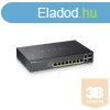 ZYXEL Switch 8x1000Mbps (8xPOE) + 2xGigabit komb SFP, Mened